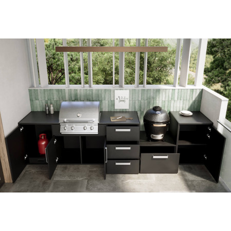 Комплект BBQ Астов Делюкс № 4 (ширина 3580 мм)