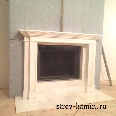 Каминная топка Астов ПС 8063 с прямым стеклом