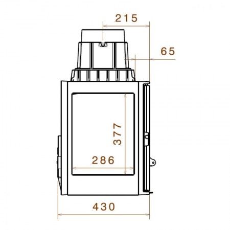 Каминная топка Liseo Castrion  LCI 9 GF