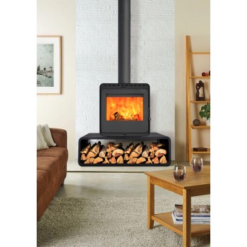 Печь камин Denner Fire Lumen Nest с дровником