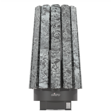 Дровяная банная печь Grill'D Cometa Vega 240 Long Stone (Серпентинит)