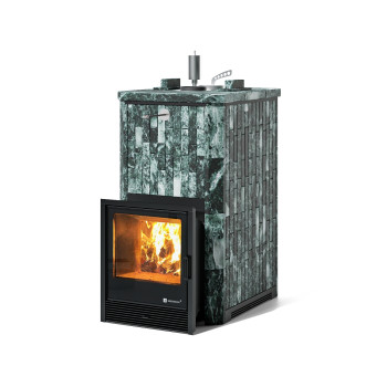 Печь Сочи в наборном полноценном кожухе с закрытым верхом