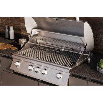 Кухня Astov BBQ № 9 (ширина 1820х2920 мм)