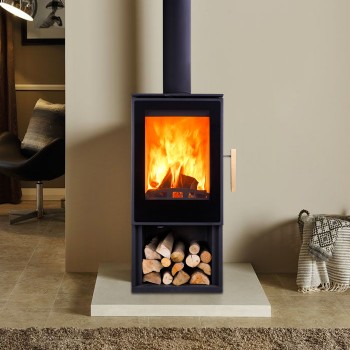 Печь камин Denner Fire Vitra с дровником