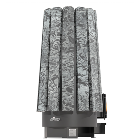 Дровяная банная печь Grill'D Cometa Vega 240 Long Stone (Серпентинит)