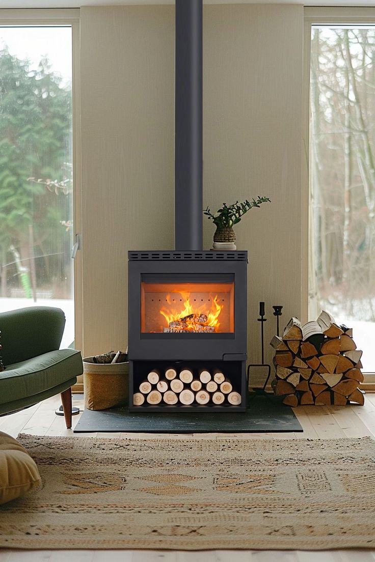 Печь камин Denner Fire Horizon