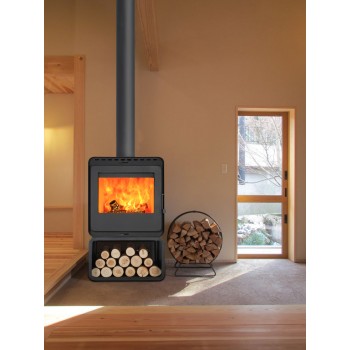 Печь камин Denner Fire Lumen с дровником