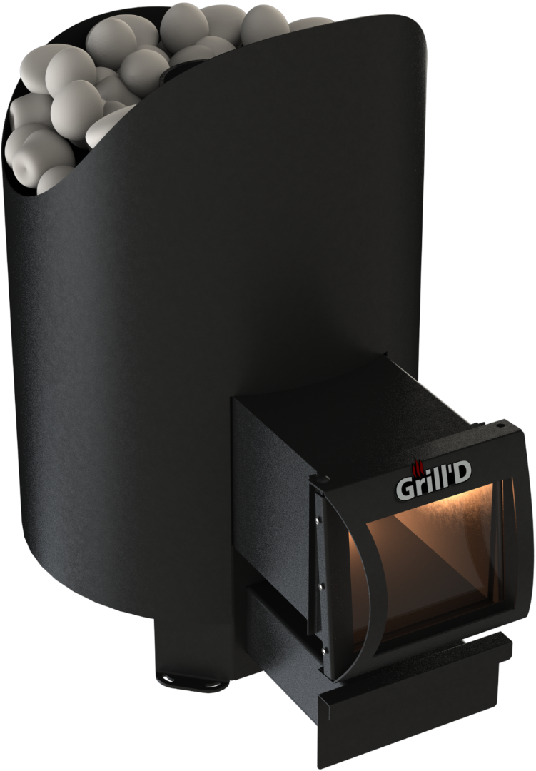 Банная печь Grill'D Aurora 180 Long (дверца со стеклом)