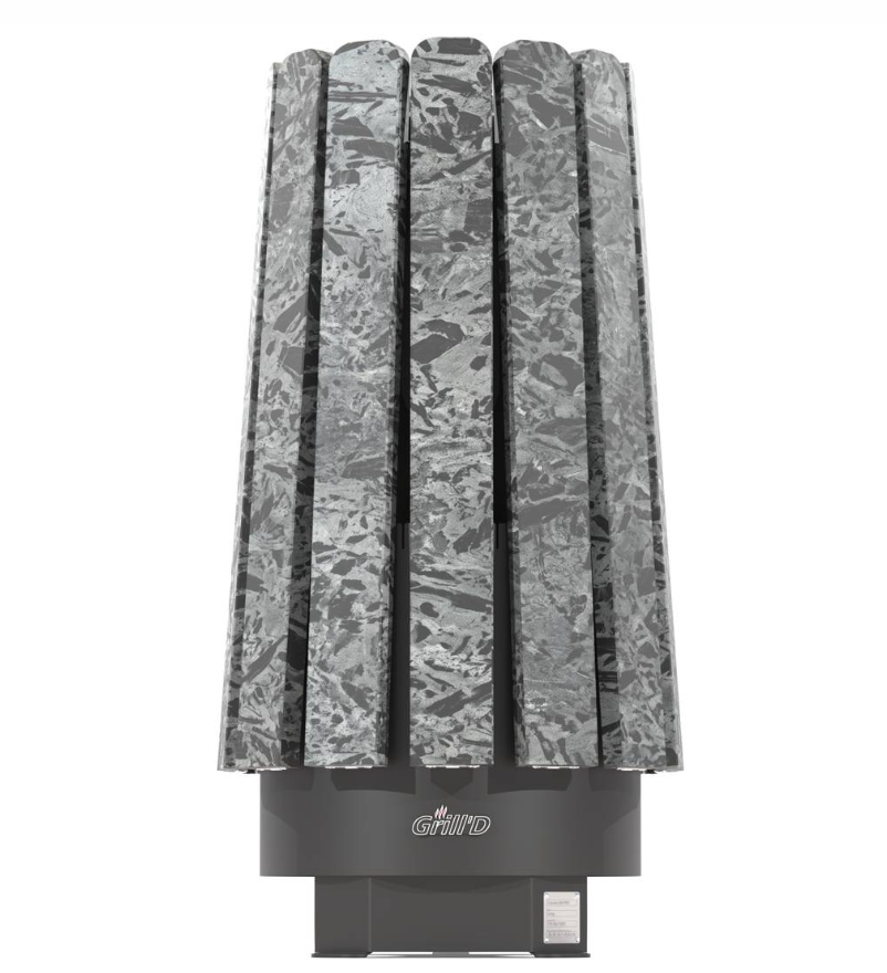 Печь для бани Grill'D Cometa Vega 240 Long Stone Pro (Серпентинит)