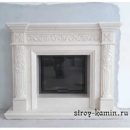 Каминная топка Астов ПС 9074 со стеклом