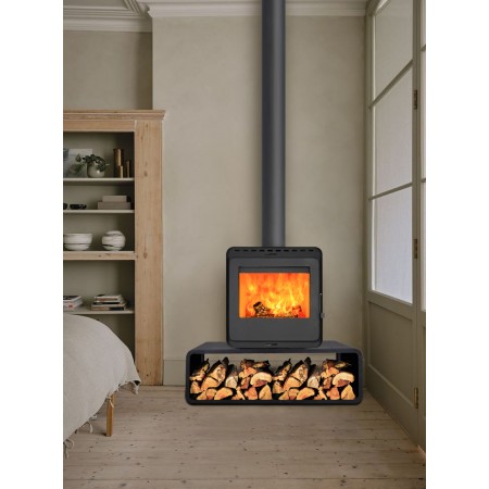 Печь камин Denner Fire Lumen Nest с дровником