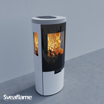 Печь-камин Sveaflame Elipse 2W Elegance