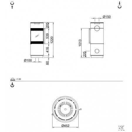 Печь-камин PASSO XS STYLE Spartherm
