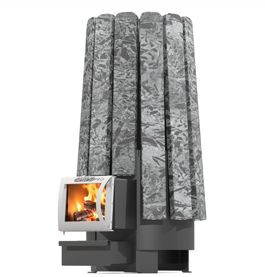 Печь для бани Grill'D Cometa Vega 240 Long Stone Pro (Серпентинит)