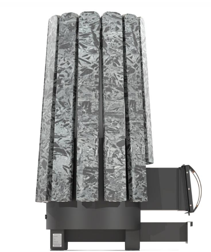 Дровяная банная печь Grill'D Cometa Vega 240 Long Stone (Серпентинит)