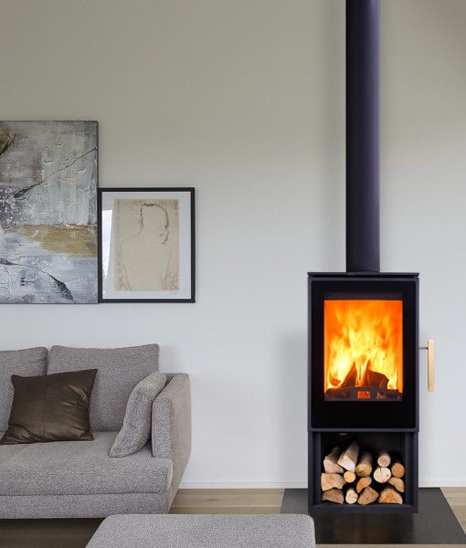 Печь камин Denner Fire Vitra с дровником
