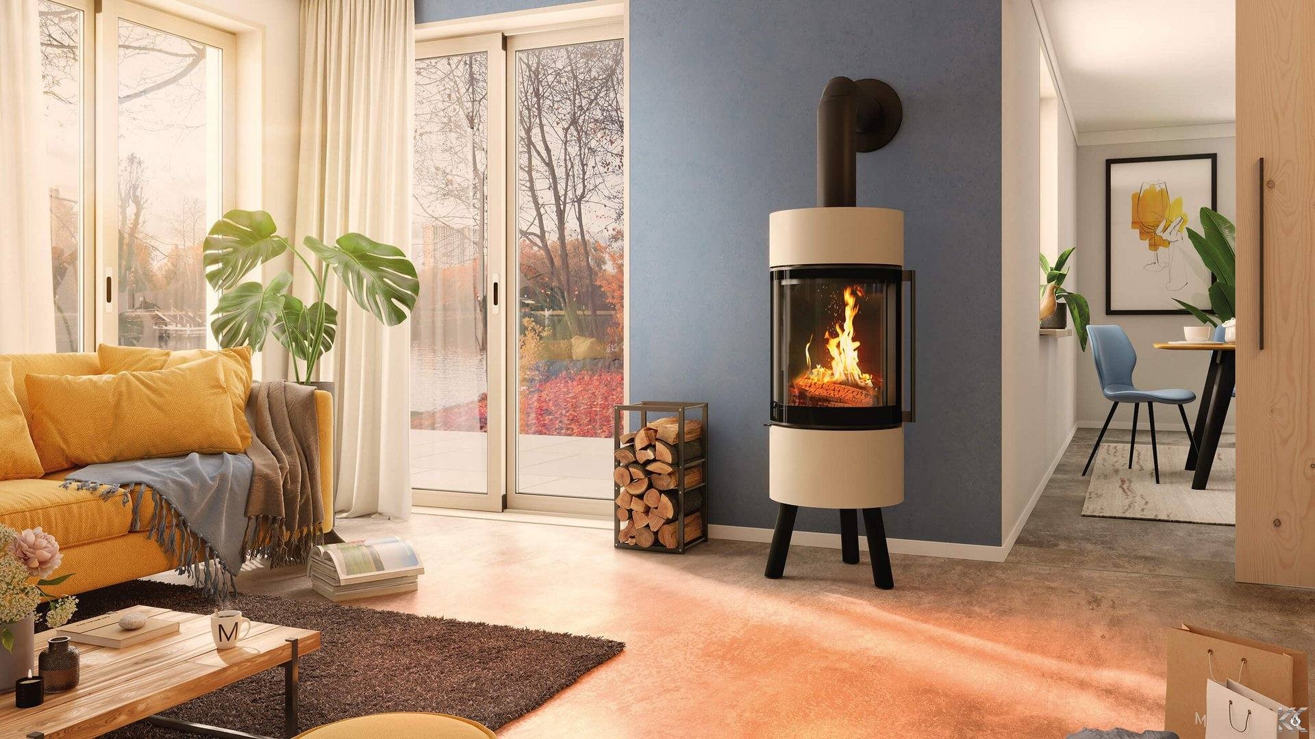 Печь-камин PASSO XS TRIPOD Spartherm