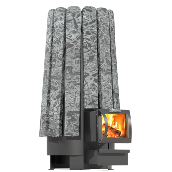 Дровяная банная печь Grill'D Cometa Vega 240 Long Stone (Серпентинит)
