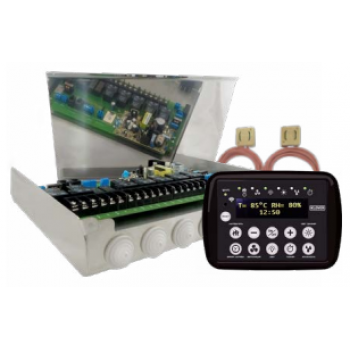 Газовая печь для бани KLOVER RT 20–RV 310S талькомагнезит