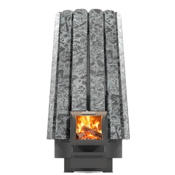 Дровяная банная печь Grill'D Cometa Vega 240 Long Stone (Серпентинит)