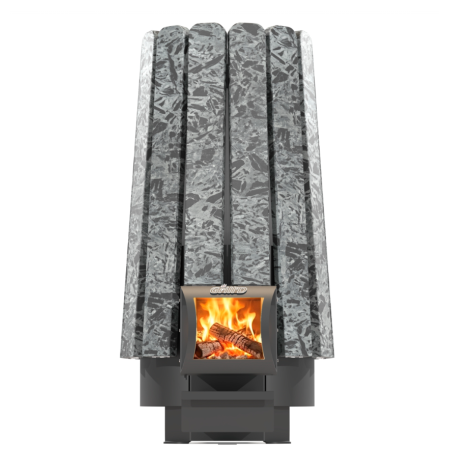 Дровяная банная печь Grill'D Cometa Vega 240 Long Stone (Серпентинит)