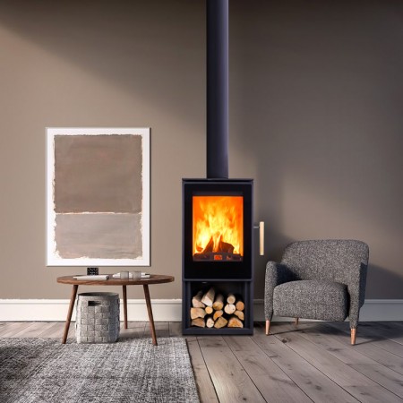 Печь камин Denner Fire Vitra с дровником